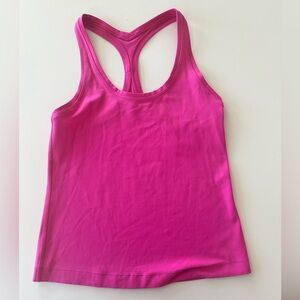 Sonic Pink Cool Racerback Short Tank Top
Nulu. Size 4